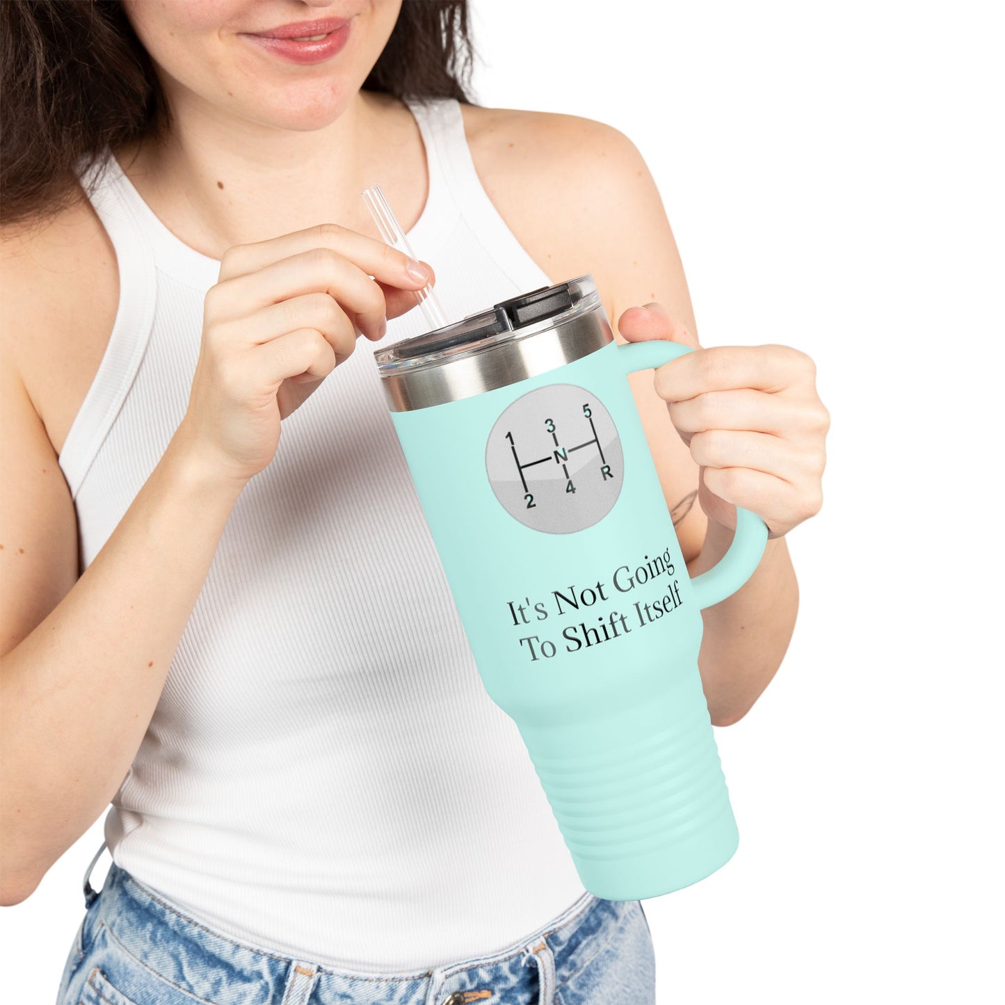 Shift Itself Insulated Travel Mug