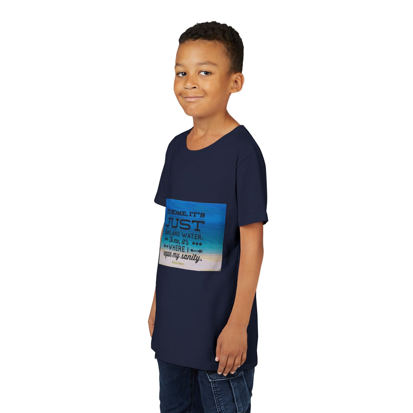 Dr. Beach Youth Unisex Short Sleeve Crewneck Tee