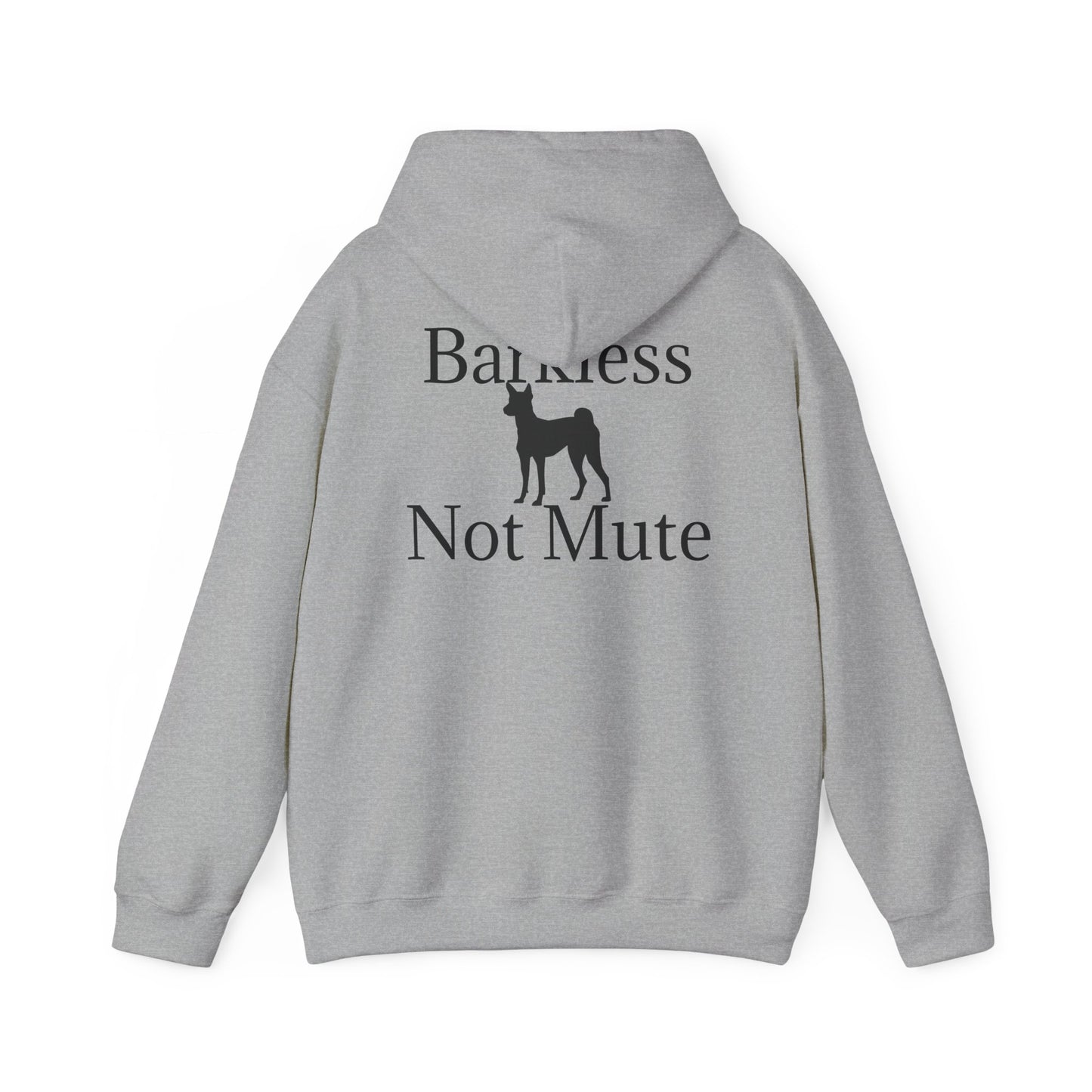 Barkless Not Mute Unisex Hoodie