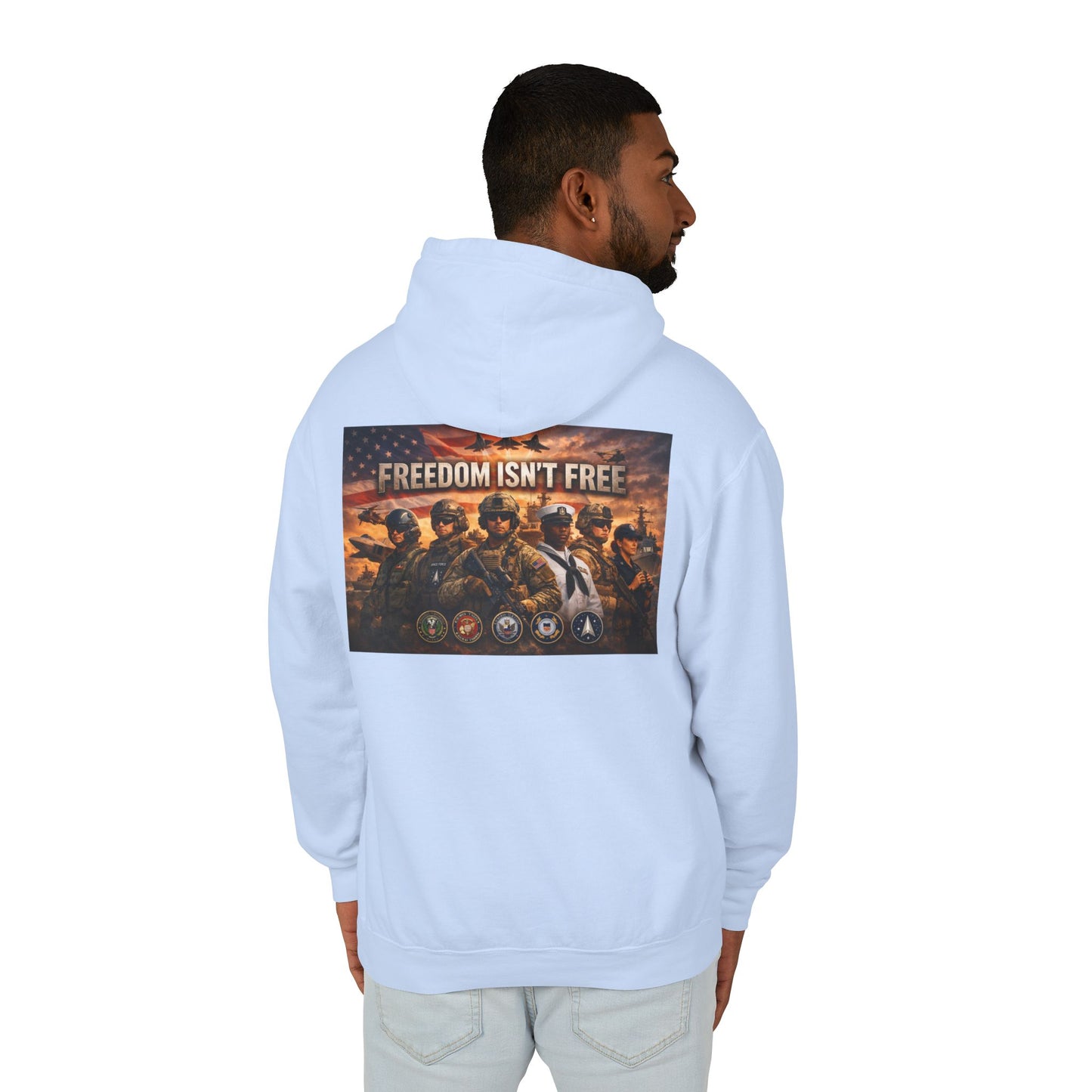Freedom Isn't Free Unisex Lightweight Hoodie
