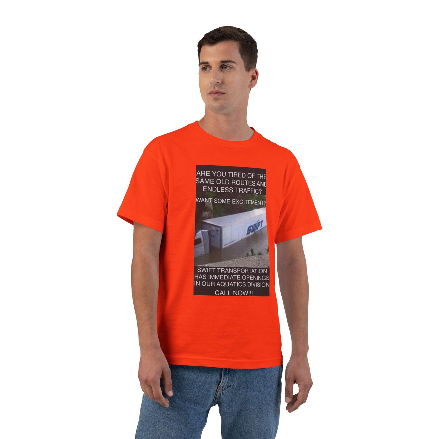 Swift Aquatics Men's Short-Sleeve Crewneck Tee