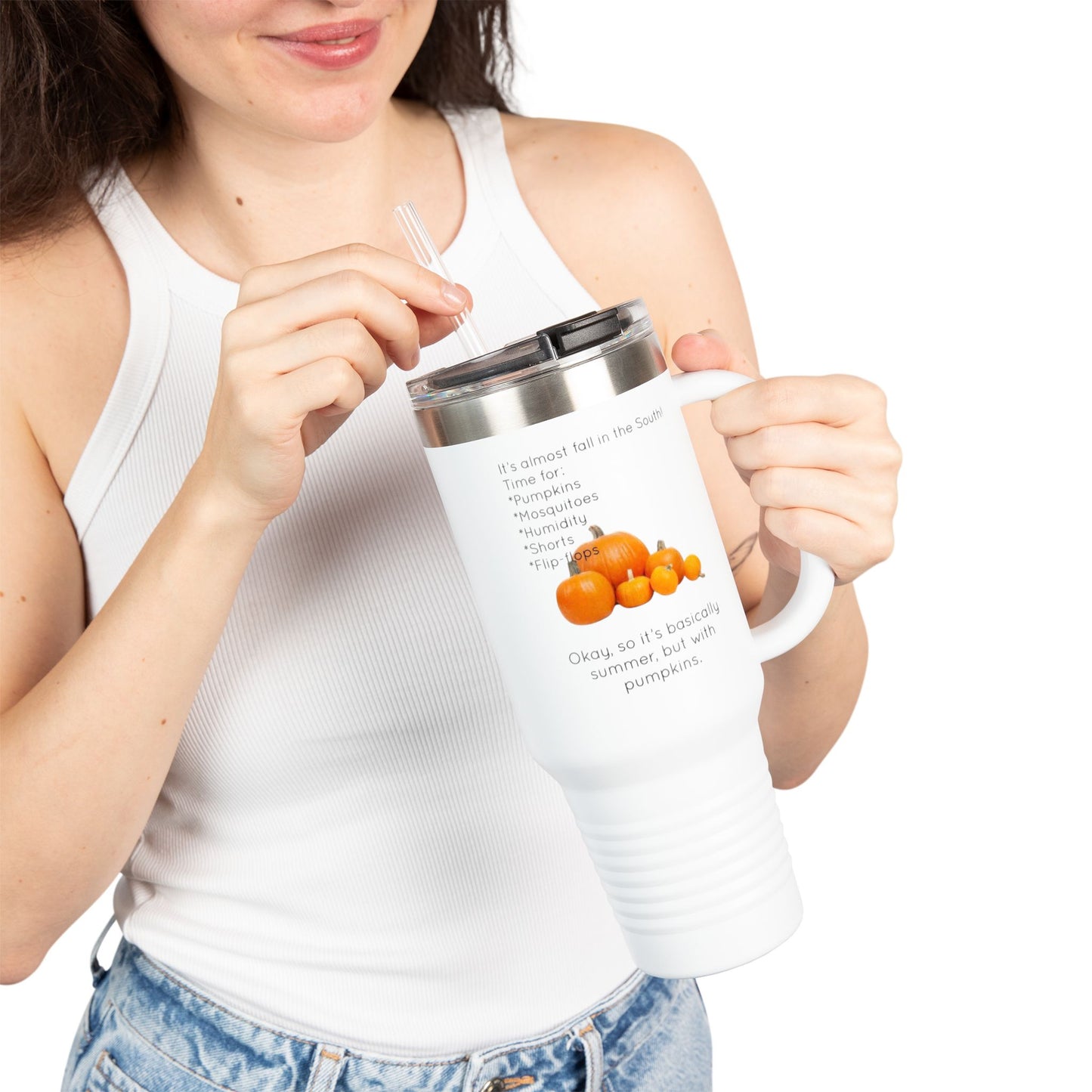 Fall In The South Insulated Travel Mug