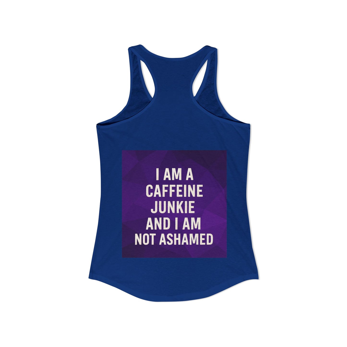 Caffeine Junkie Women's Racerback Tank