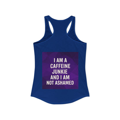 Caffeine Junkie Women's Racerback Tank