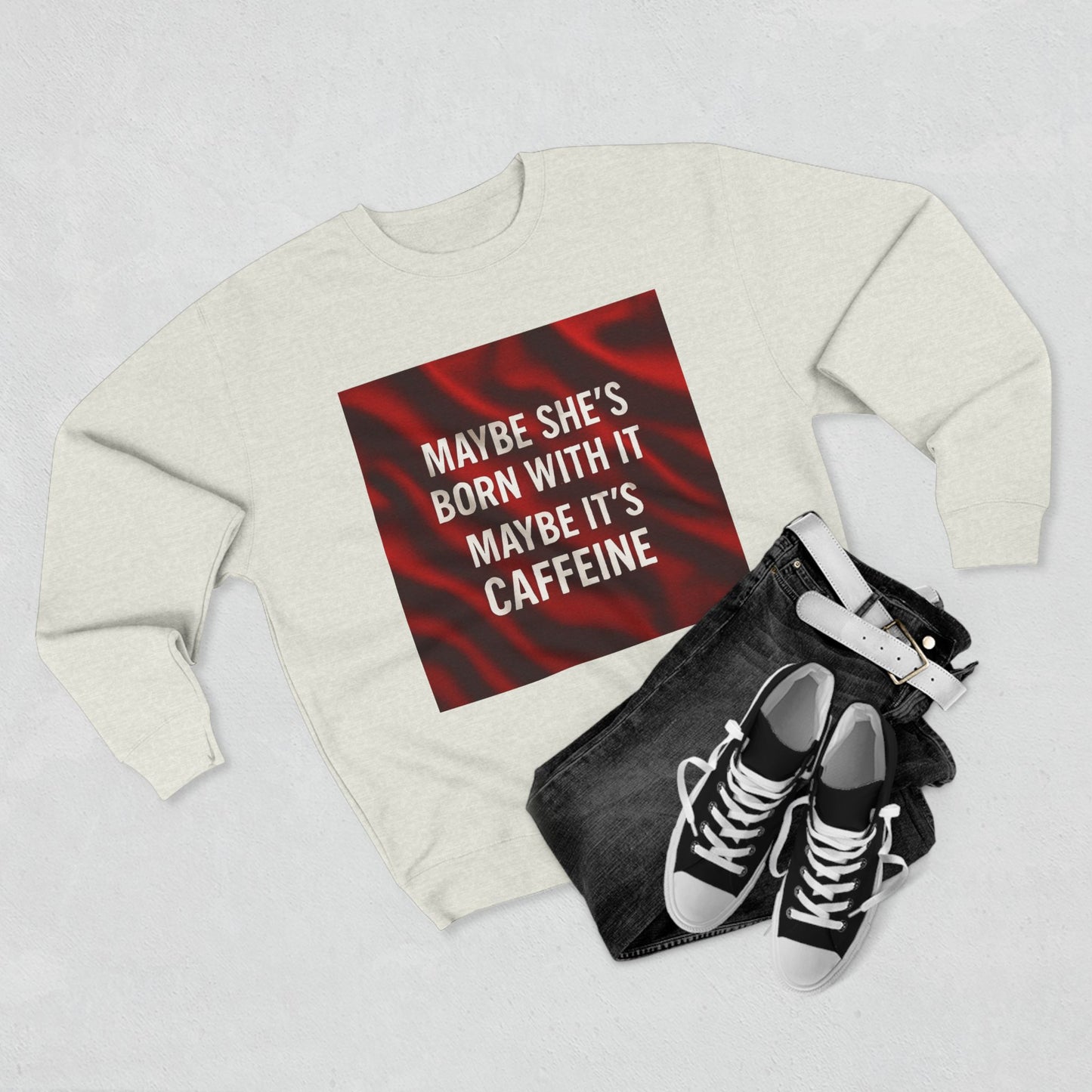 Born With It Unisex Crewneck Sweatshirt