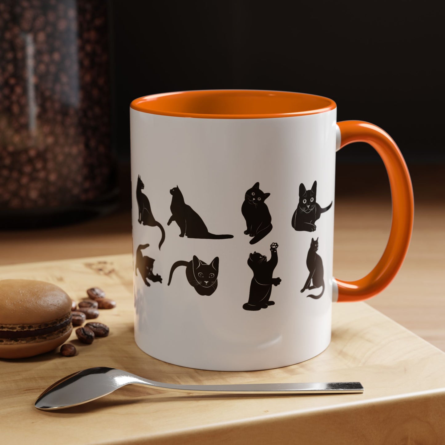 Cats 2-Tone Coffee Mug