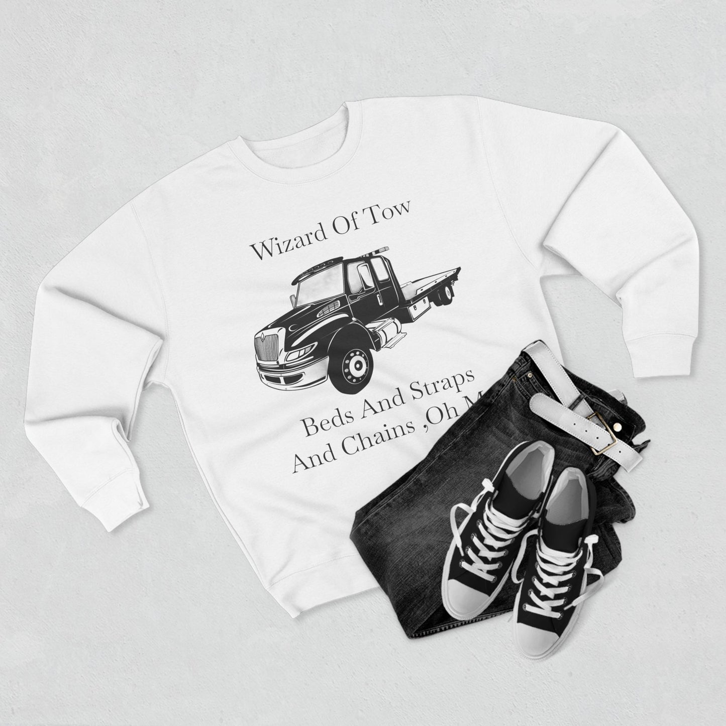 Wizard Of Tow Unisex Crewneck Sweatshirt