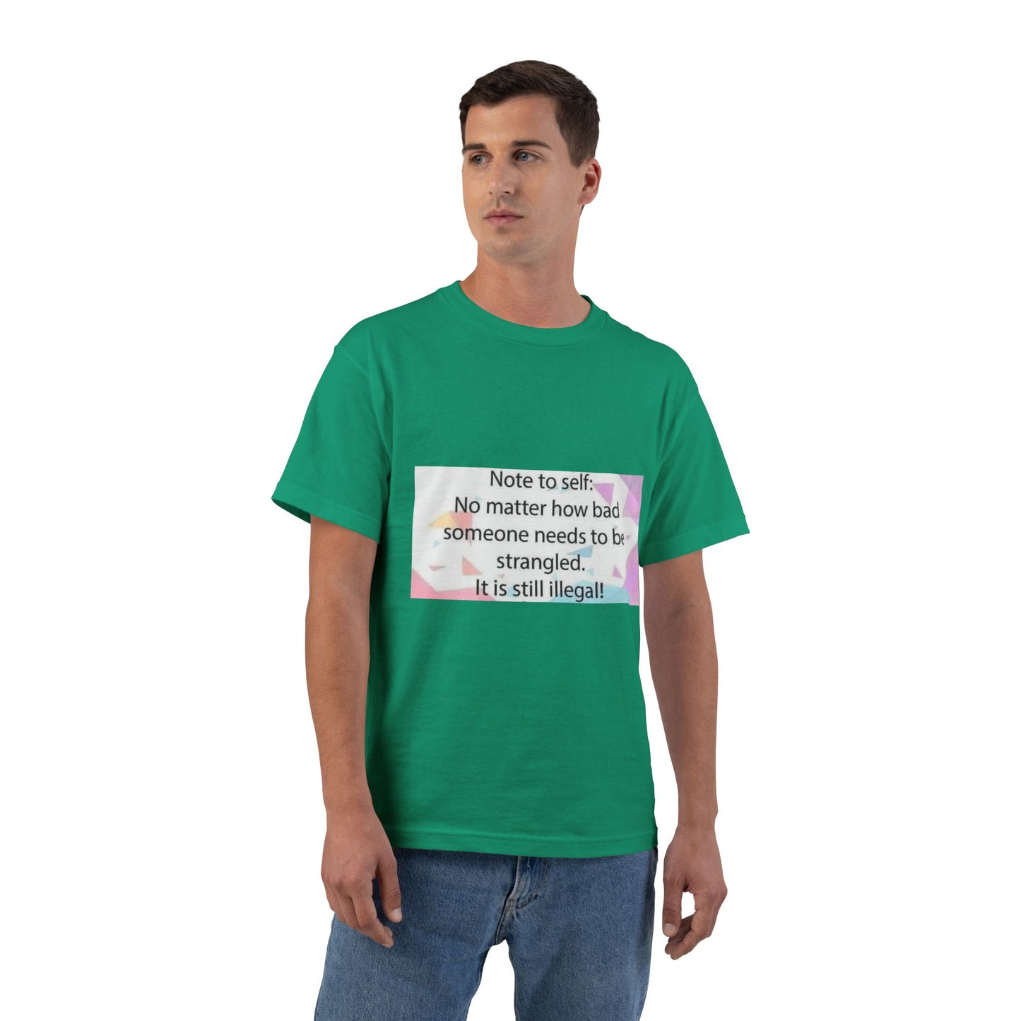Note To Self Men's Short-Sleeve Crewneck Tee