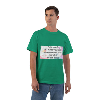 Note To Self Men's Short-Sleeve Crewneck Tee