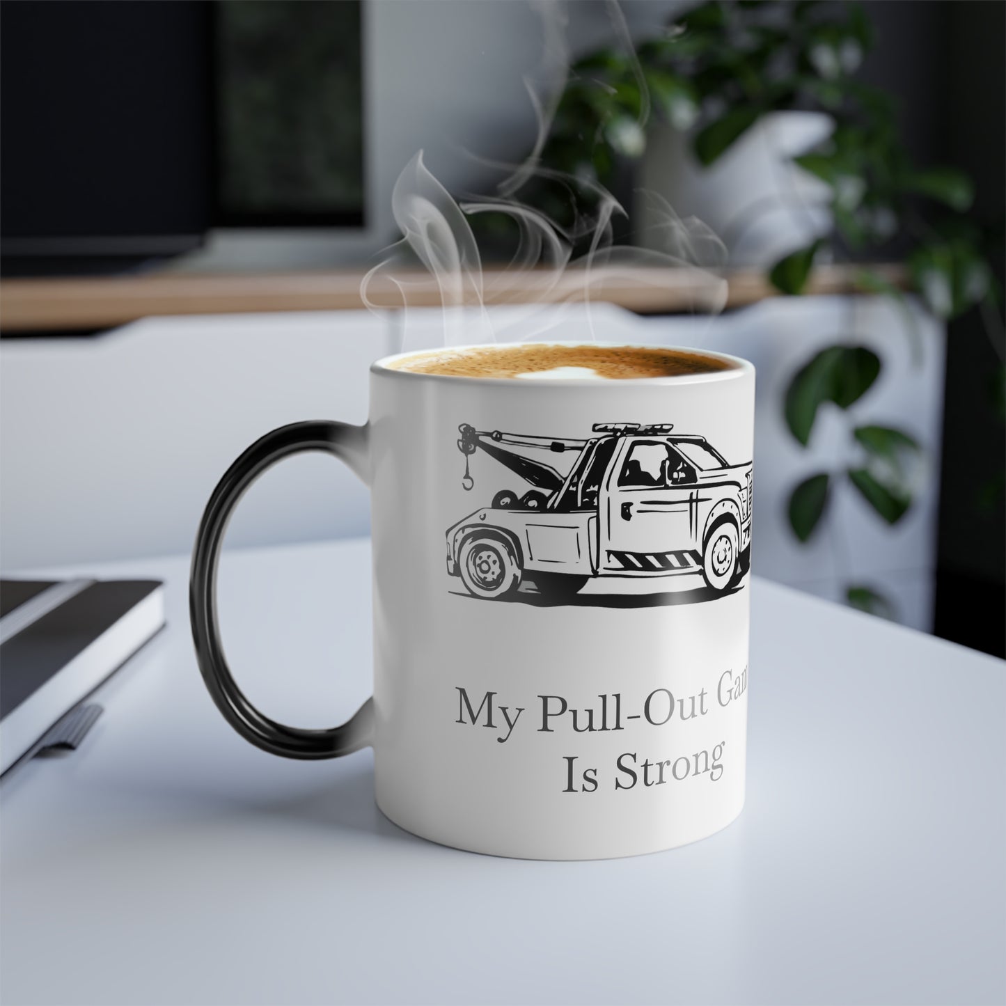 Pull Out Wheel Lift Tow Truck Color Changing Mug