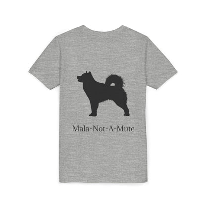 Mala-Not-A-Mute Youth Unisex Short Sleeve Crewneck Tee