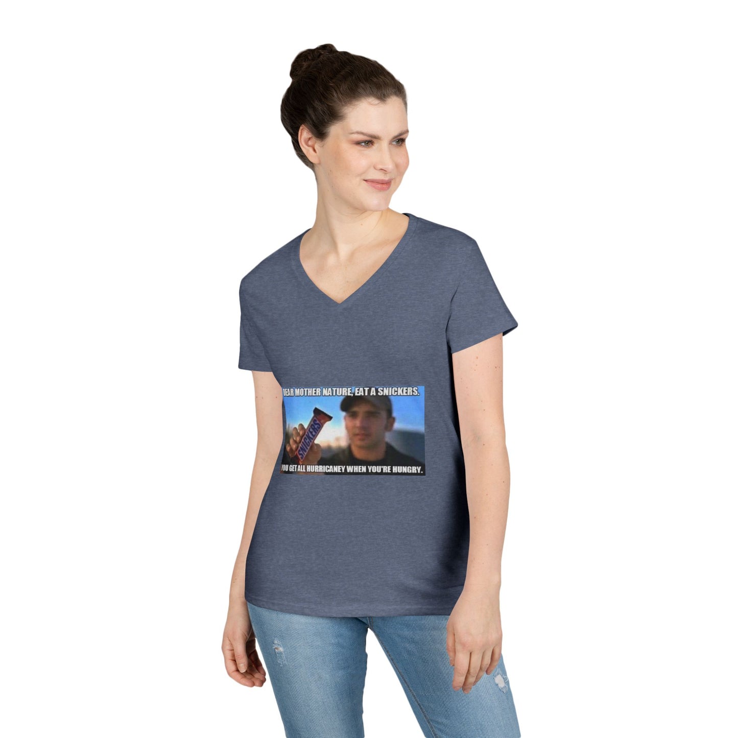 Hurricaney Women's V-Neck T-Shirt