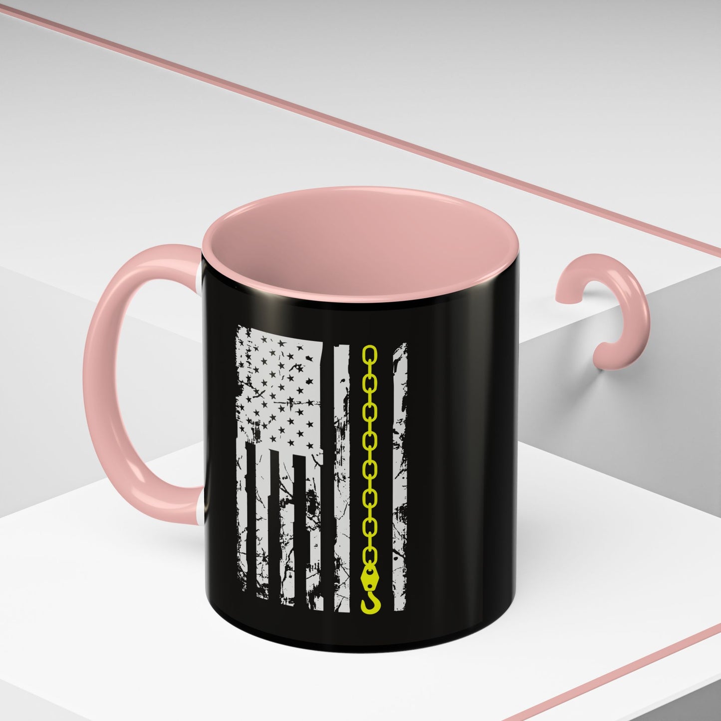 Thin Yellow Line 2-Tone Coffee Mug