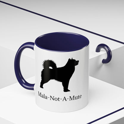 Mala-Not-A-Mute 2-Tone Coffee Mug