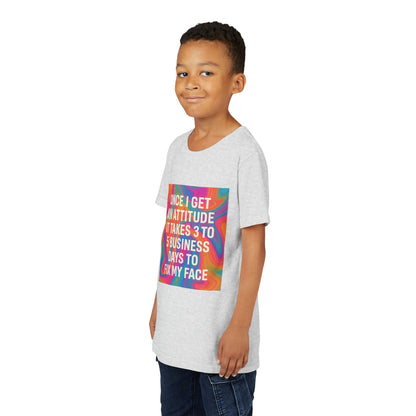Fix My Face Youth Unisex Short Sleeve Crewneck Tee