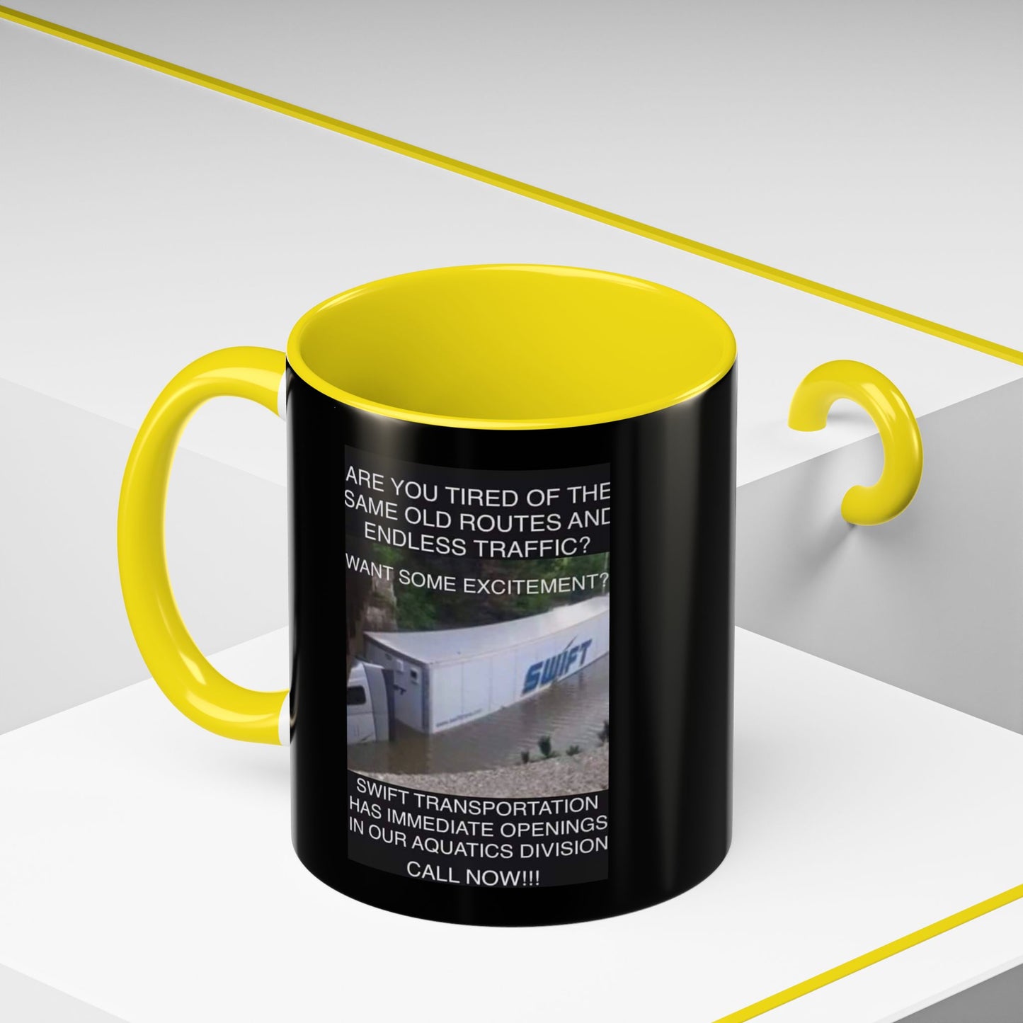 Swift Aquatics 2-Tone Coffee Mug