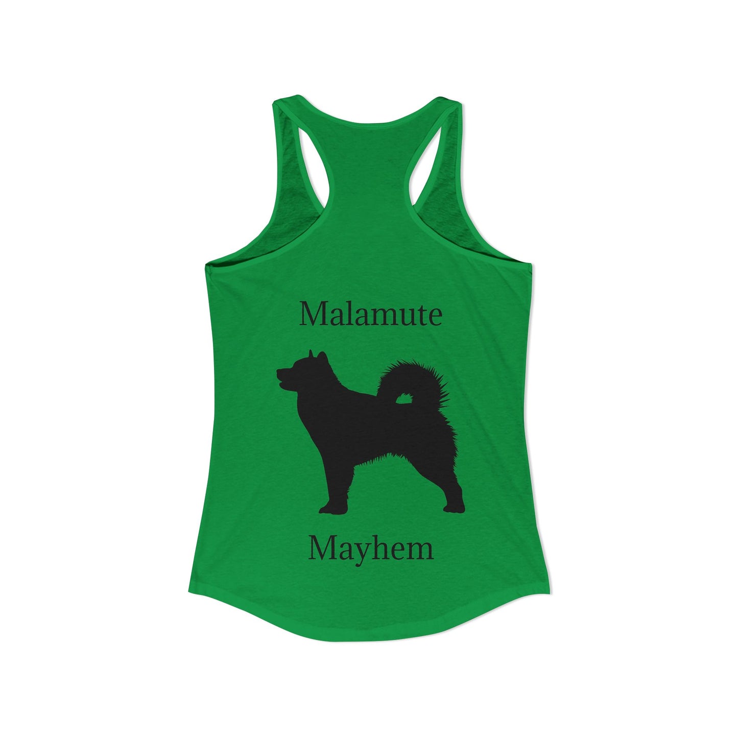 Malamute Mayhem Women's Racerback Tank
