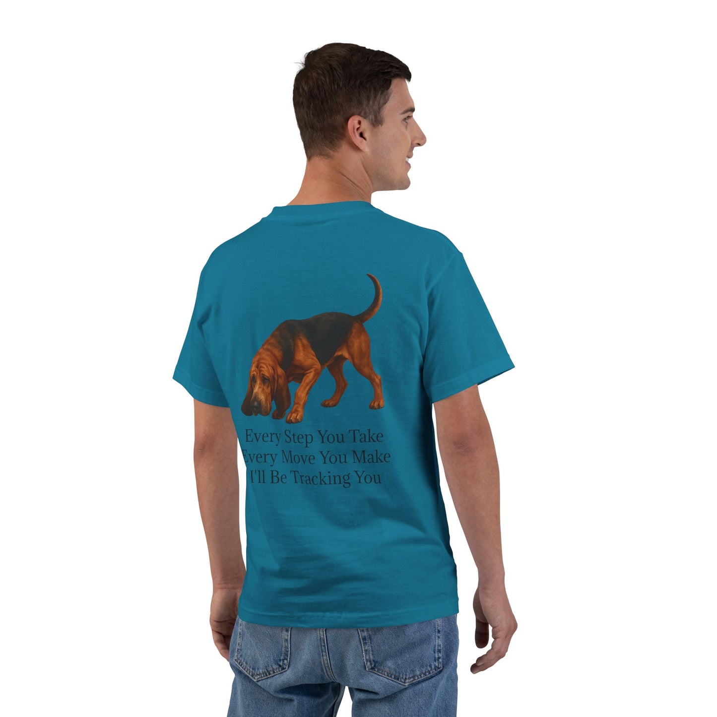 Tracking You Men's Short-Sleeve Crewneck Tee
