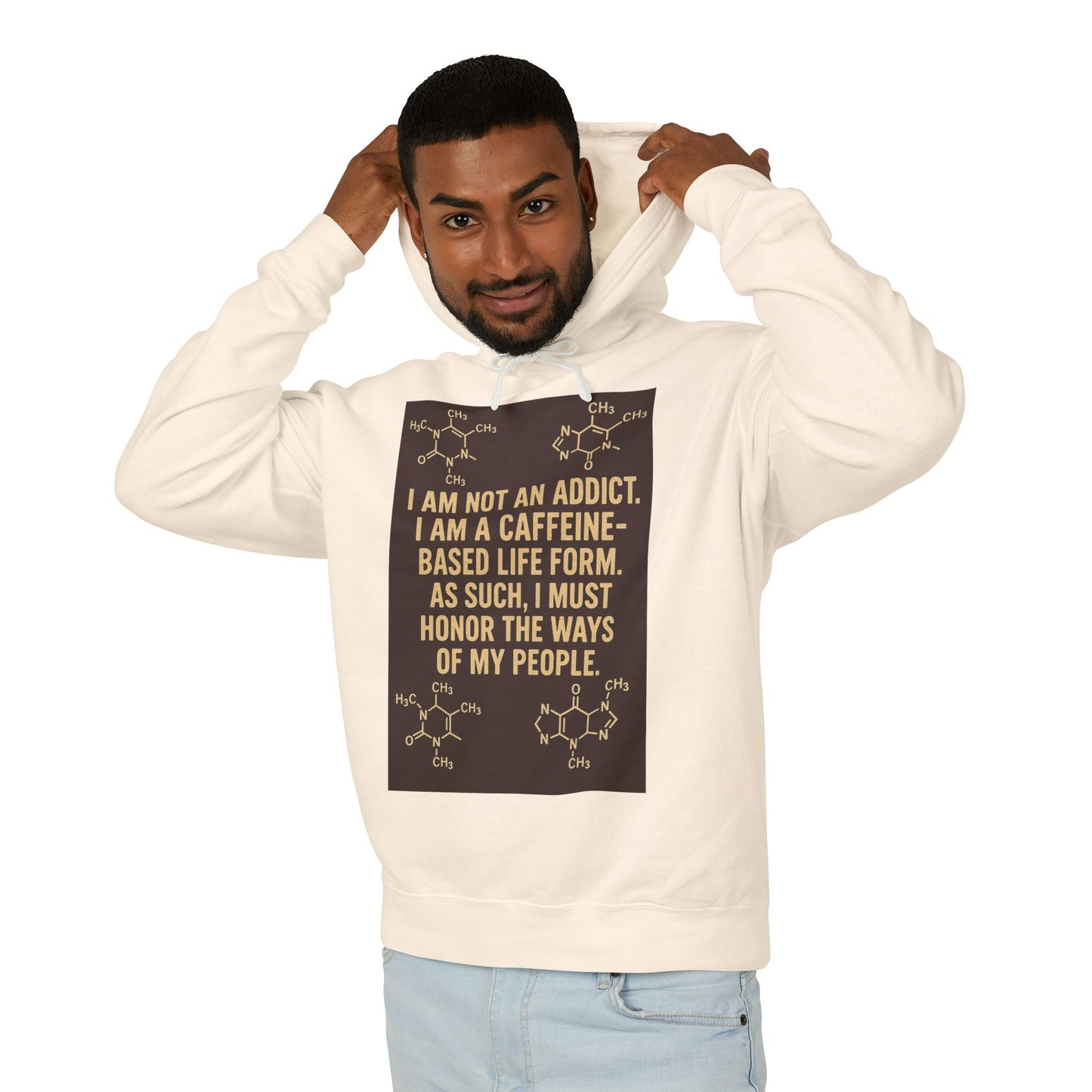 Not An Addict Unisex Lightweight Hoodie