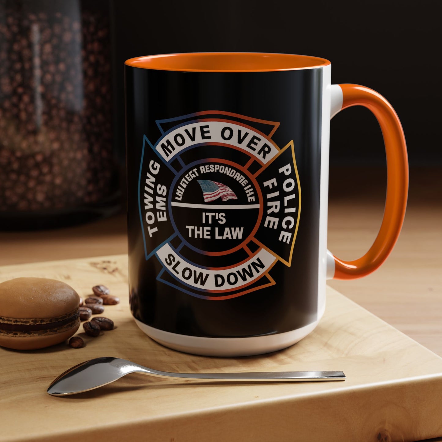 Let First Responders Live 2-Tone Coffee Mug