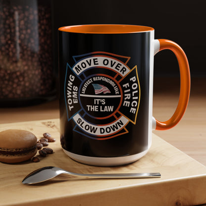 Let First Responders Live 2-Tone Coffee Mug