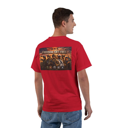Freedom Isn't Free Men's Short-Sleeve Crewneck Tee
