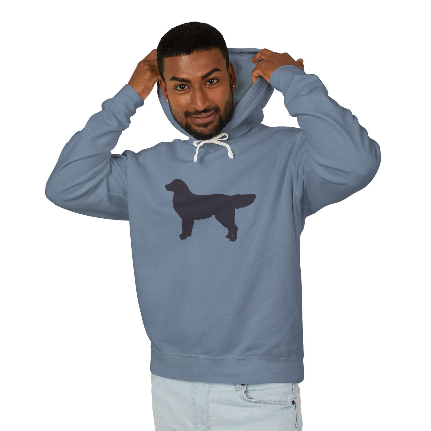 Golden Silhouette Unisex Lightweight Hoodie