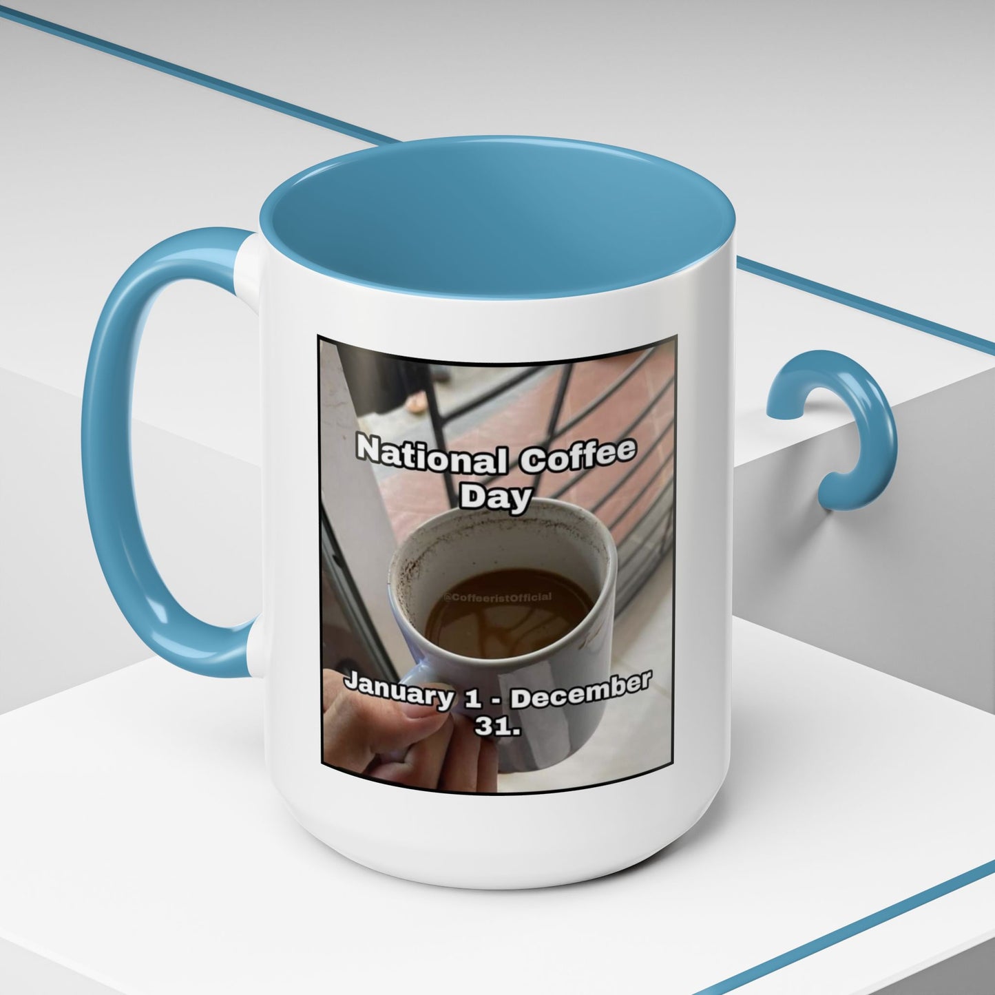 National Coffee Day 2-Tone Coffee Mug