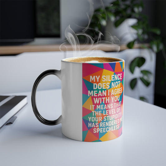 Speechless Color Changing Mug