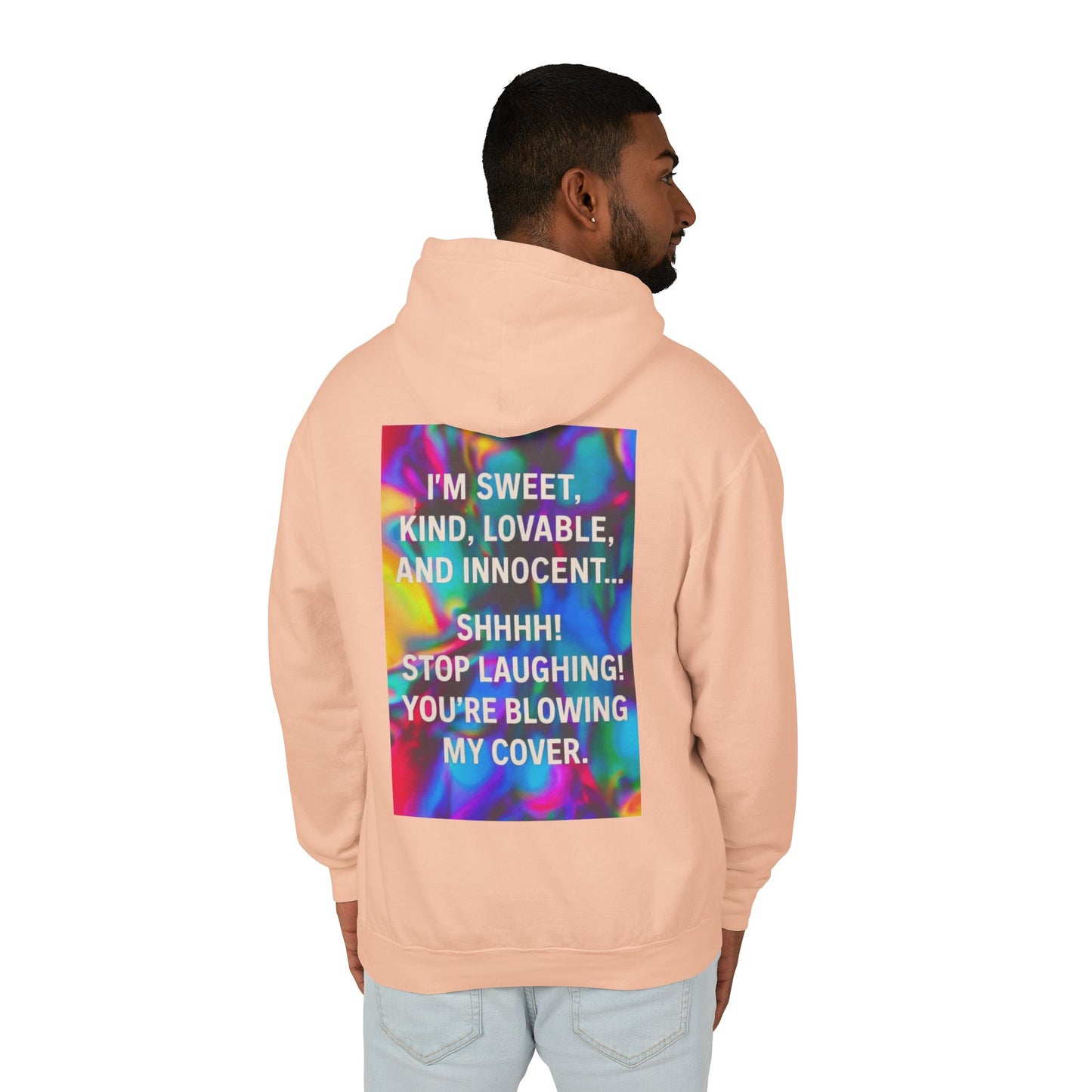 Blowing My Cover Unisex Lightweight Hoodie