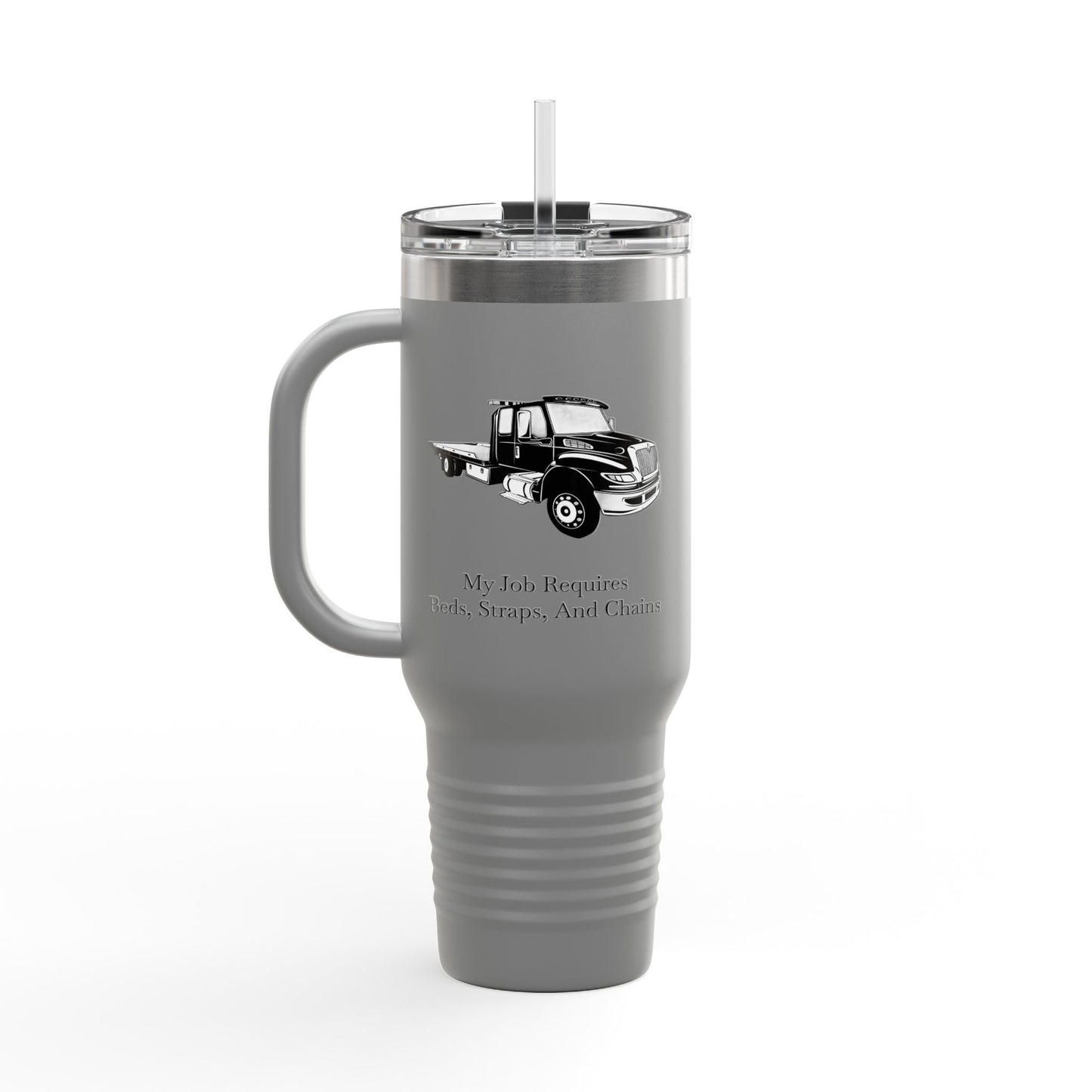 Beds, Straps, And Chains Insulated Travel Mug