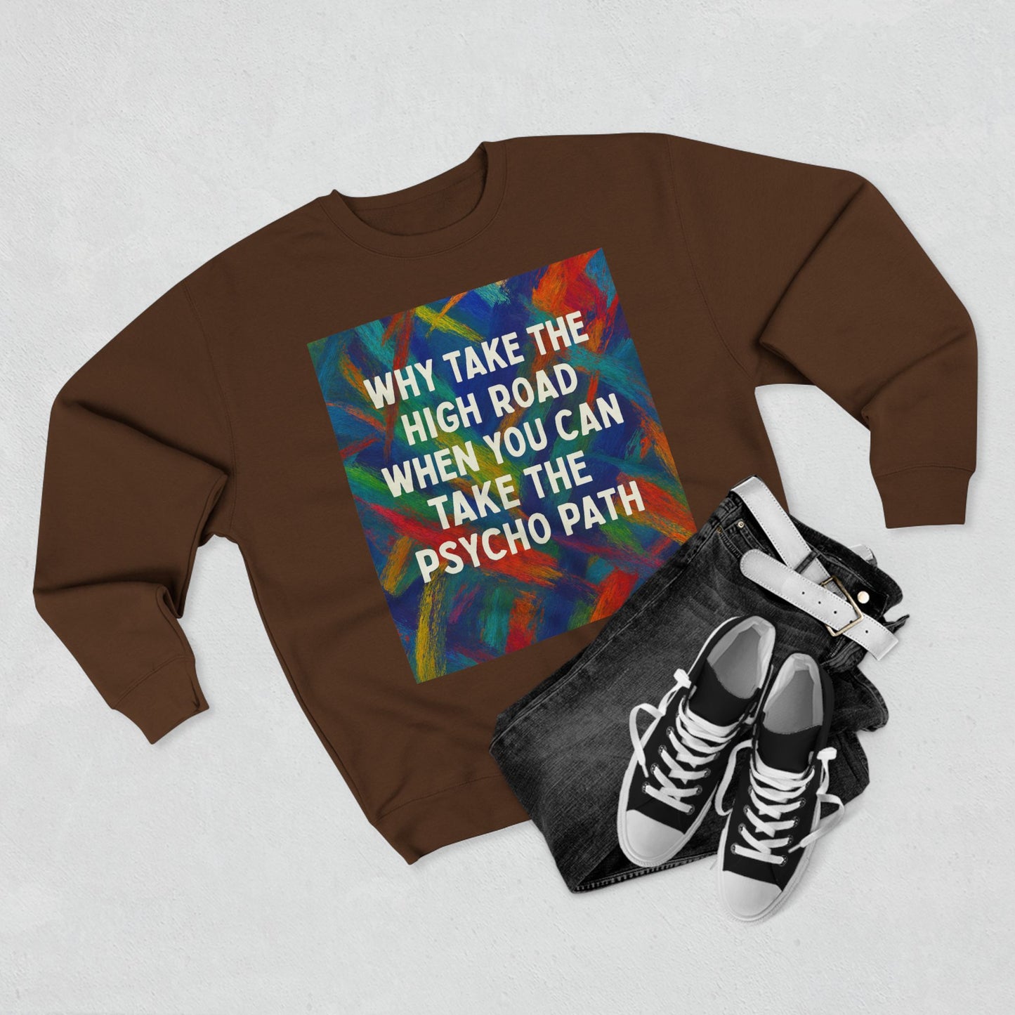 Psycho Path Unisex Crewneck Sweatshirt