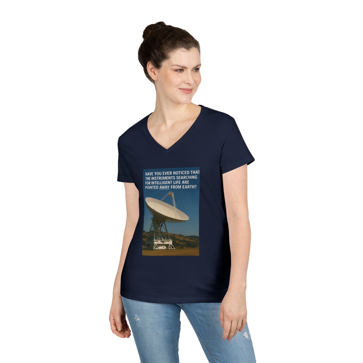 Intelligent Life Women's V-Neck T-Shirt