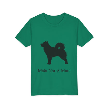 Mala-Not-A-Mute Youth Unisex Short Sleeve Crewneck Tee