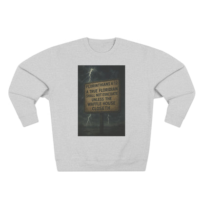 Florinthians 6:12 Unisex Crewneck Sweatshirt