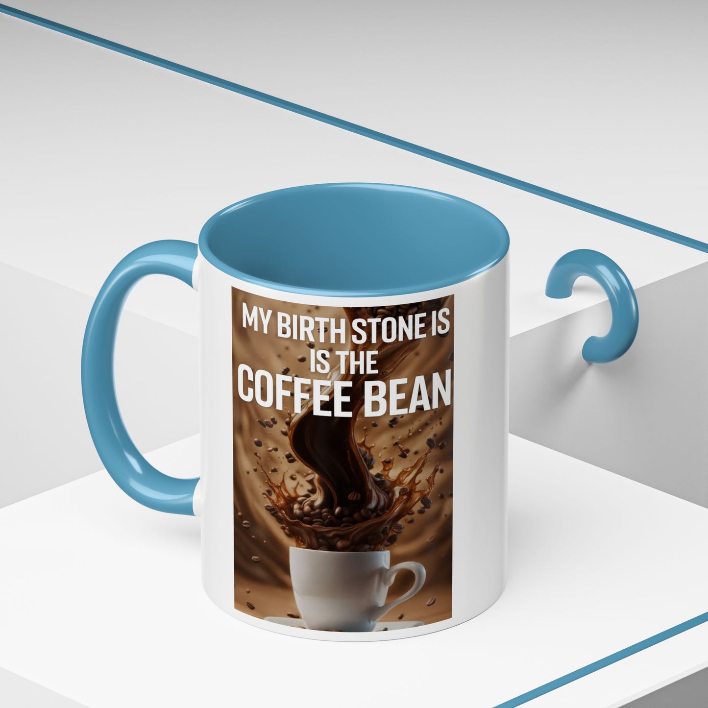 Birth Stone 2-Tone Coffee Mug