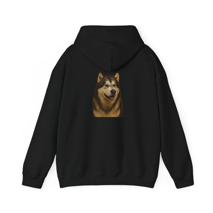 Malamute Head Unisex Hoodie