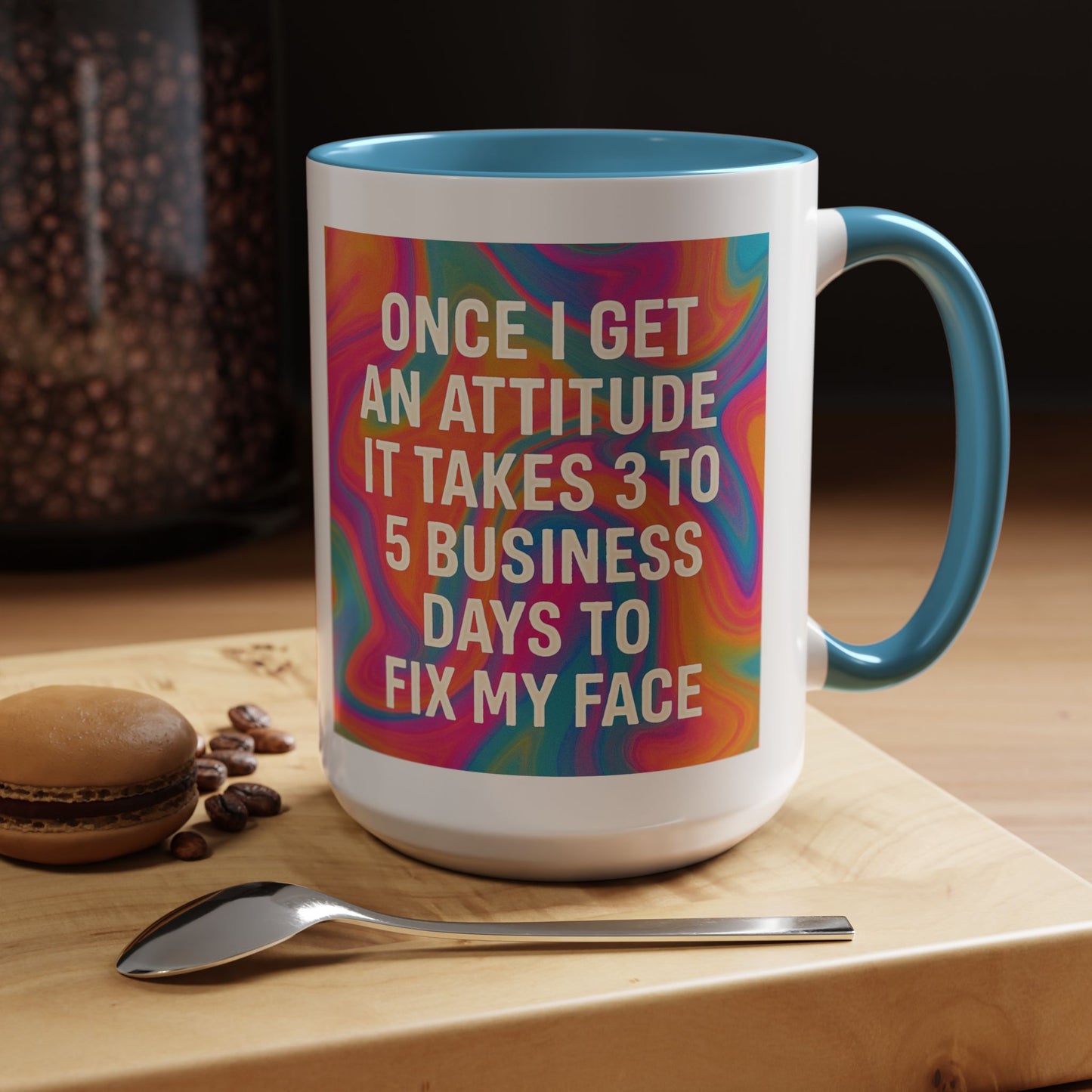 Fix My Face 2-Tone Coffee Mug