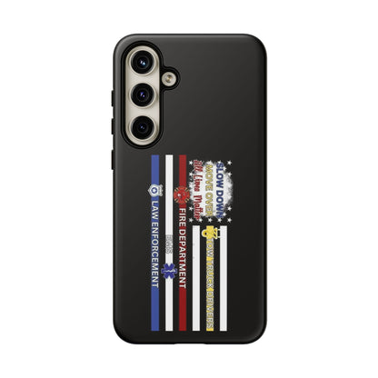 Slow Down Move Over Flag Samsung Case