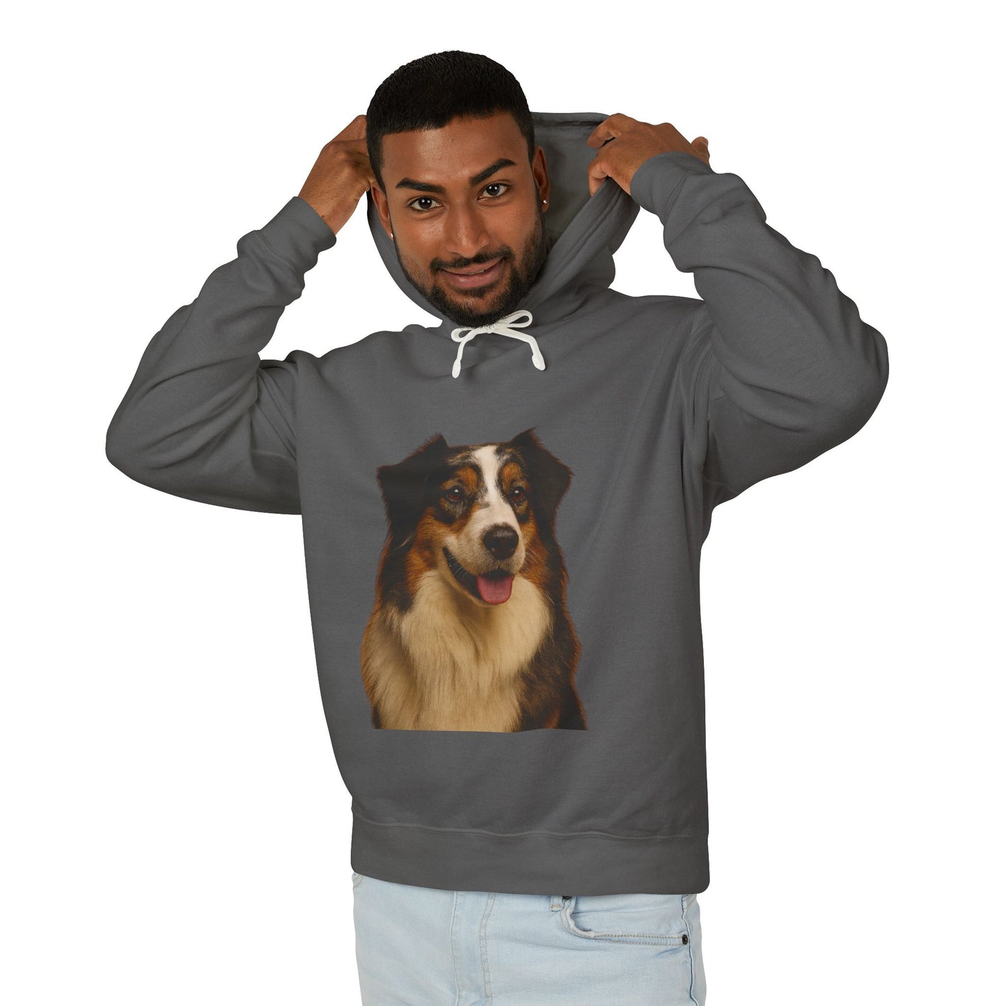 Aussie Head Unisex Lightweight Hoodie