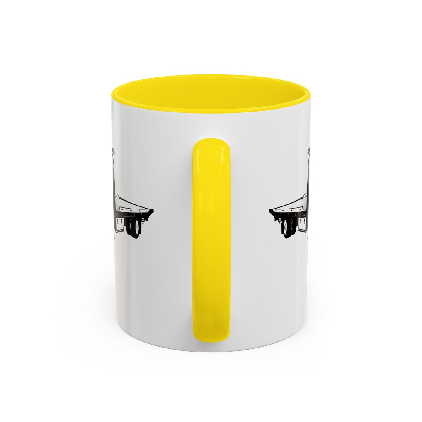 Flatbed Tow Truck 2-Tone Coffee Mug