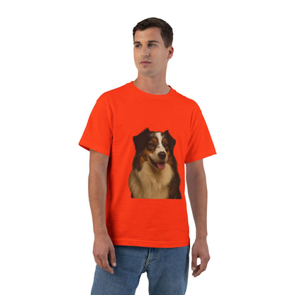 Aussie Head Men's Short-Sleeve Crewneck Tee