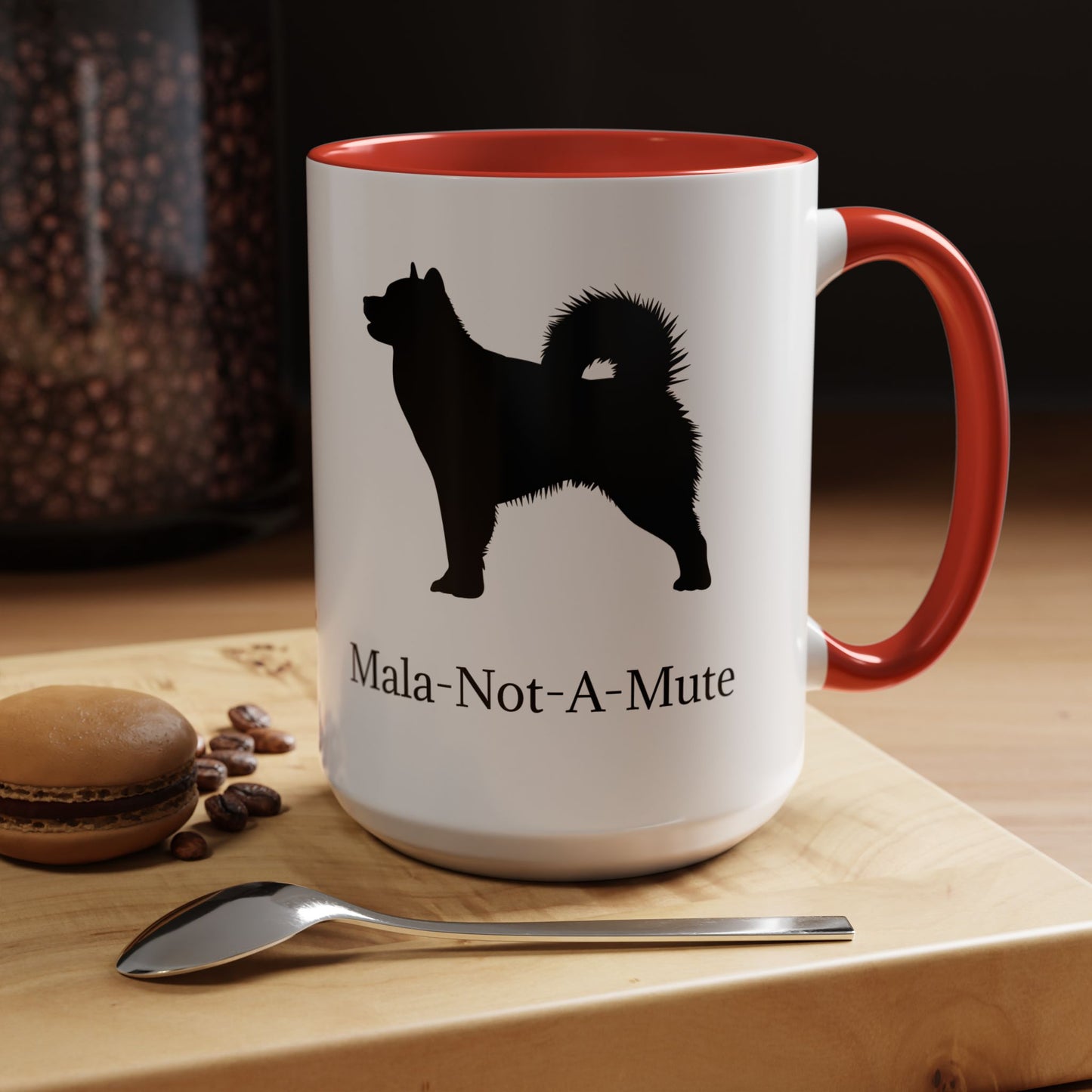 Mala-Not-A-Mute 2-Tone Coffee Mug
