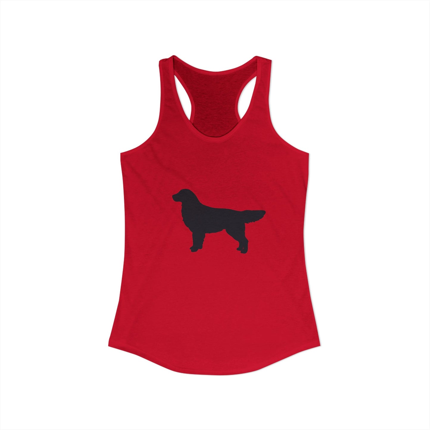 Golden Silhouette Women's Racerback Tank