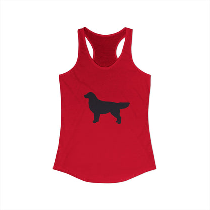 Golden Silhouette Women's Racerback Tank
