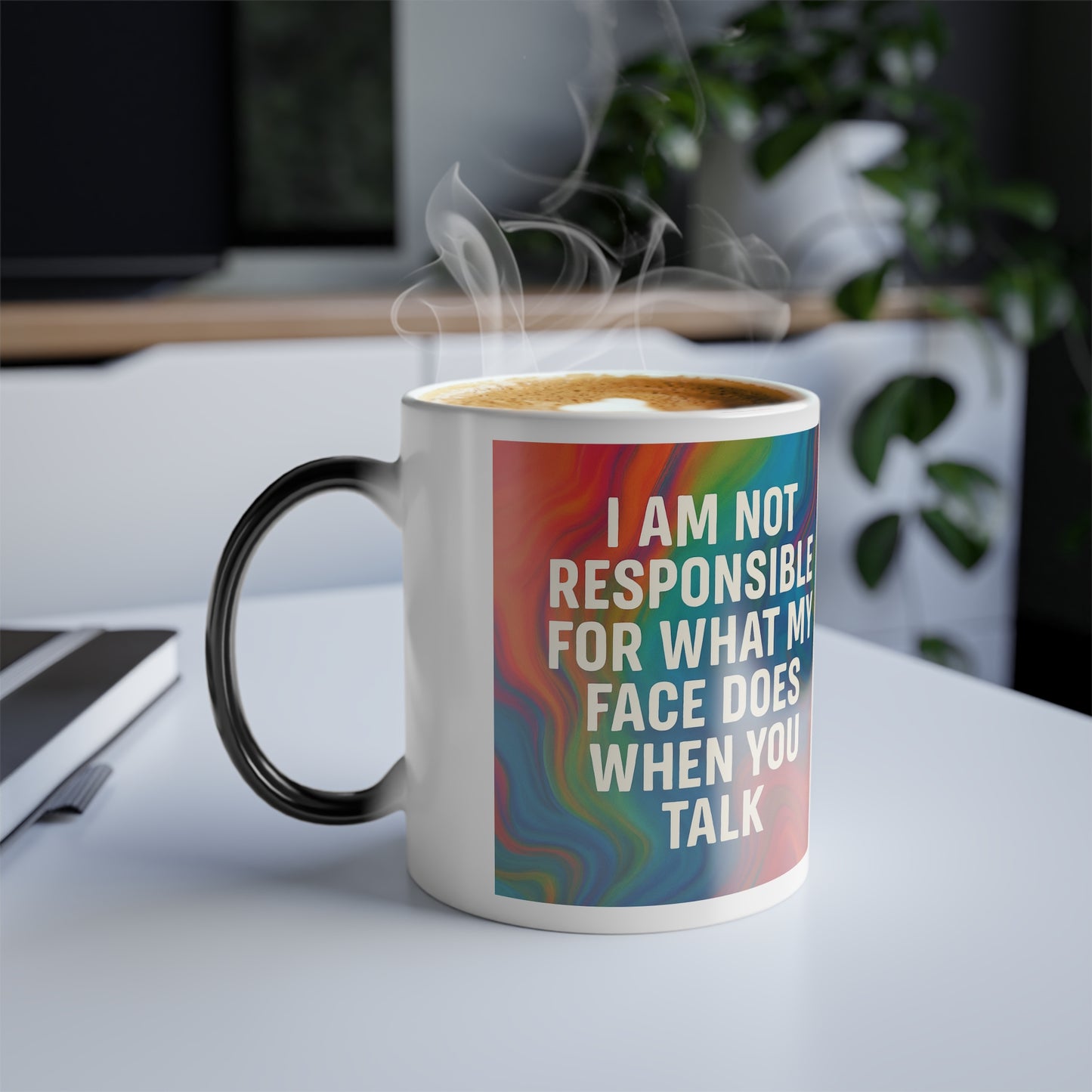 When You Talk Color Changing Mug