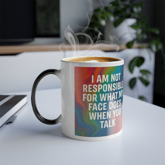 When You Talk Color Changing Mug