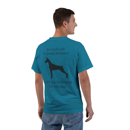 Arrange The Meeting Men's Short-Sleeve Crewneck Tee