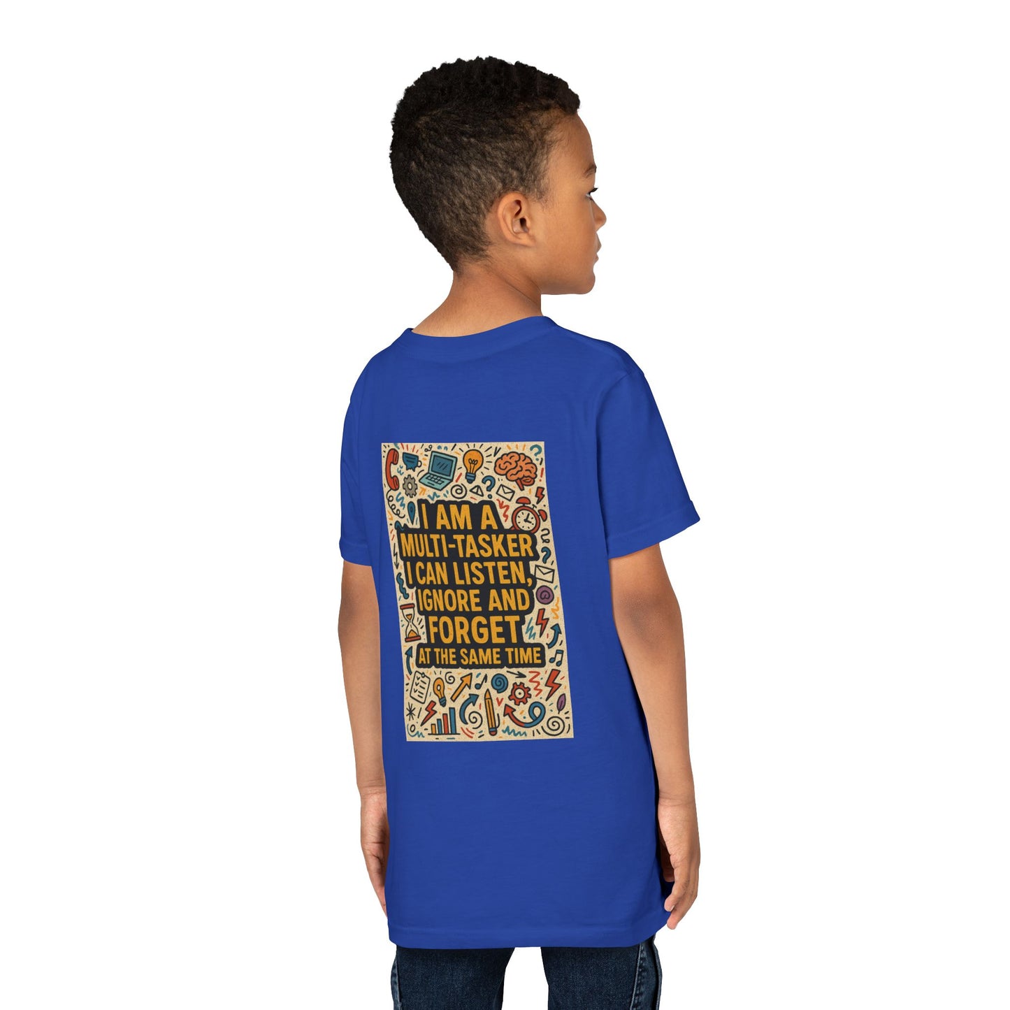 Multi-Tasker Youth Unisex Short Sleeve Crewneck Tee