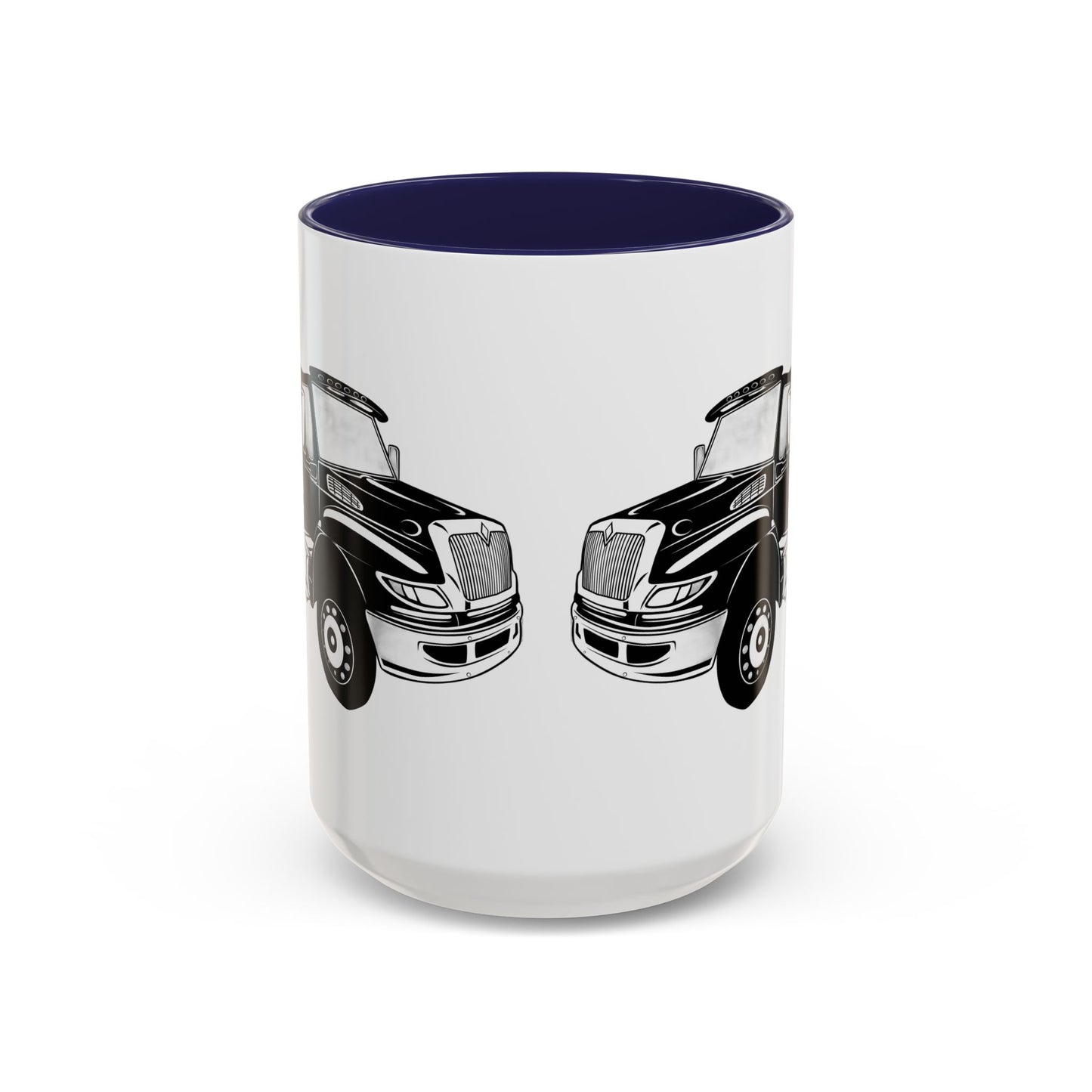 Flatbed Tow Truck 2-Tone Coffee Mug